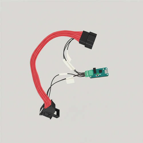 Illustrated car electronics
